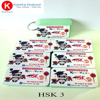 KatchUp Flashcard từ vựng HSK 3 kèm mã học online
