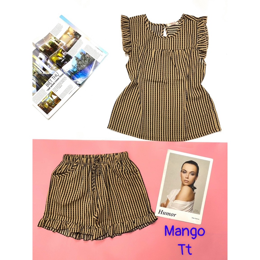 Bộ đùi mặc nhà vải mát mịn
