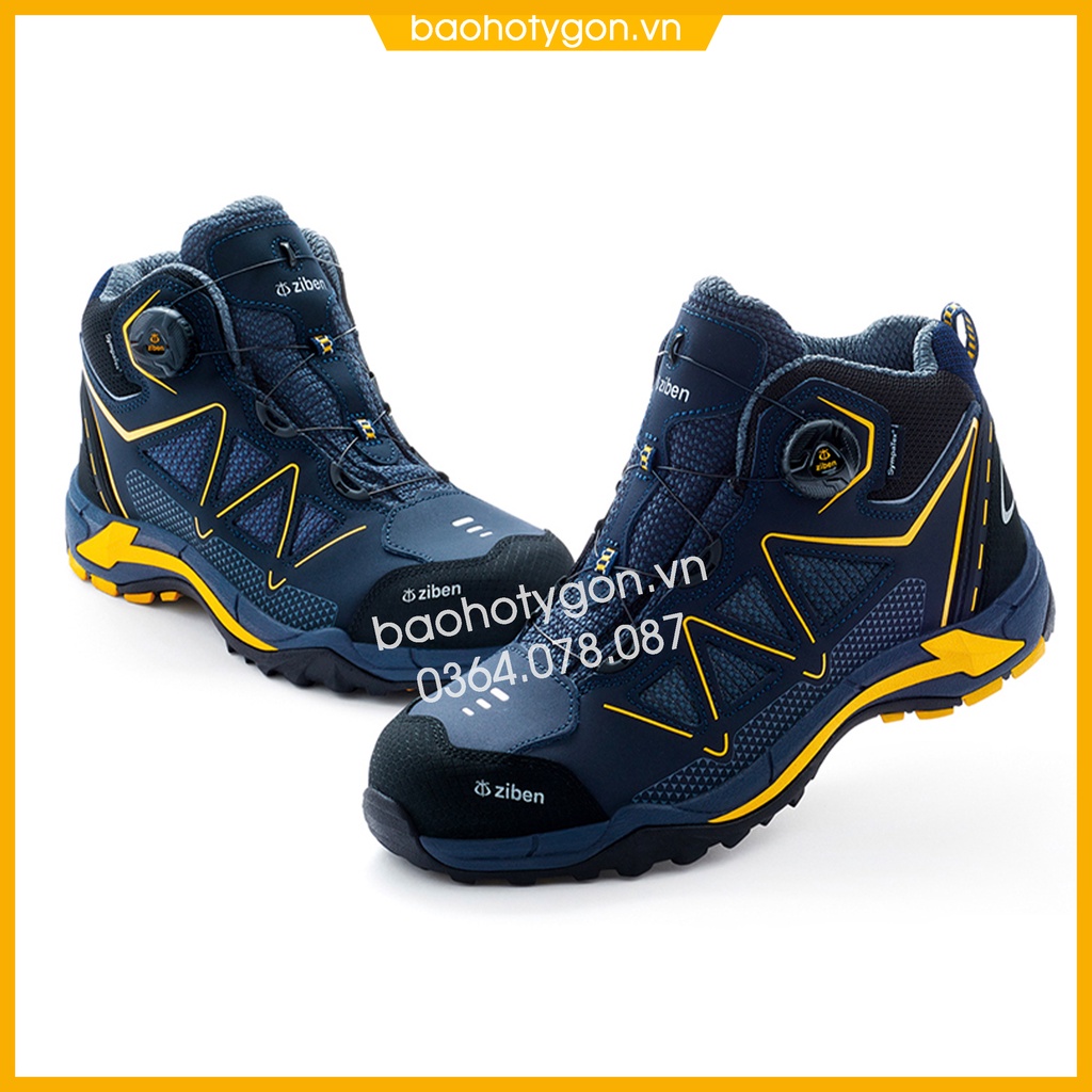 Giày bảo hộ lao động cao cấp - Ziben 166