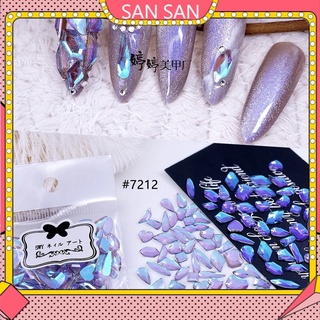 Set 10 viên đá khối trong màu mới mix đủ kiểu trang trí móng