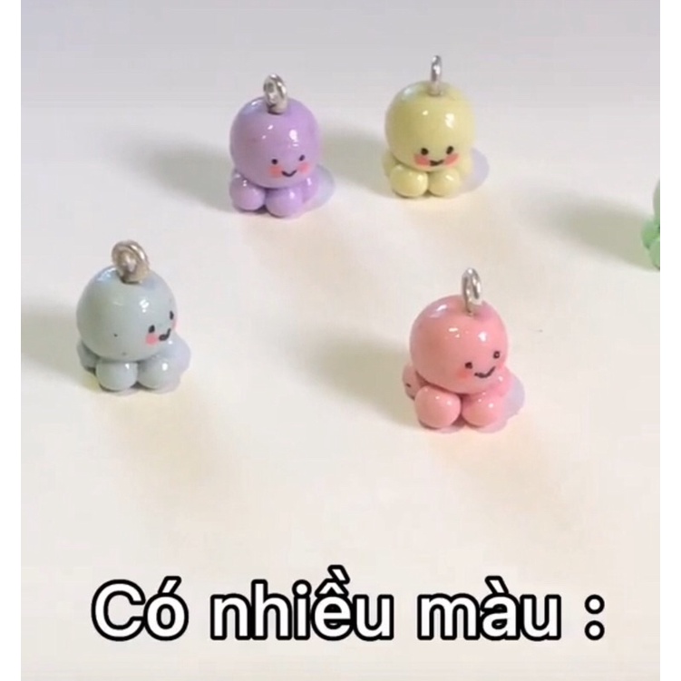 Vòng tay bạch tuộc cảm xúc , làm từ chất liệu đất sét có thể chống nước nhưng vẫn hạn chế ,..