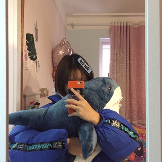 Thú Nhồi Bông Cá Mập 1m1