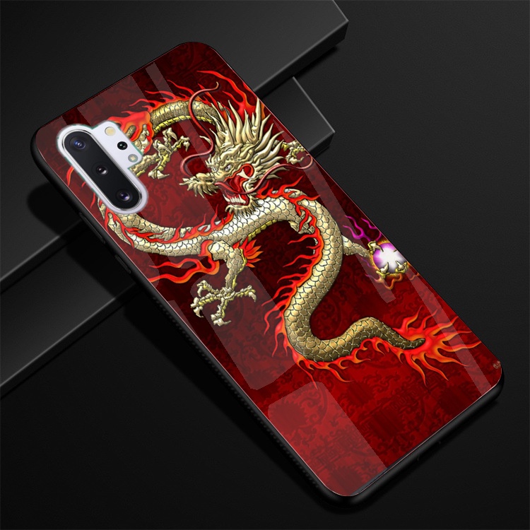 Ốp Lưng Kính SAMSUNG GALAXY NOTE 10 PLUS, NOTE 10,LITE,NOTE 20, NOTE 20 ULTRA Hình in 3D sáng bóng cao cấp