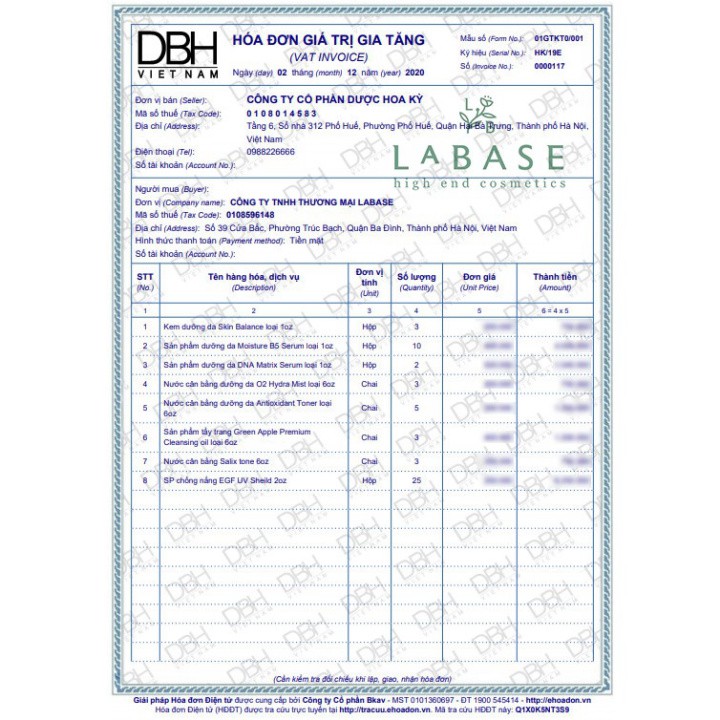 Combo kem chống nắng DBH EGF UV Shield SPF50 và che khuyết điểm DBH EGF Blemish Balm