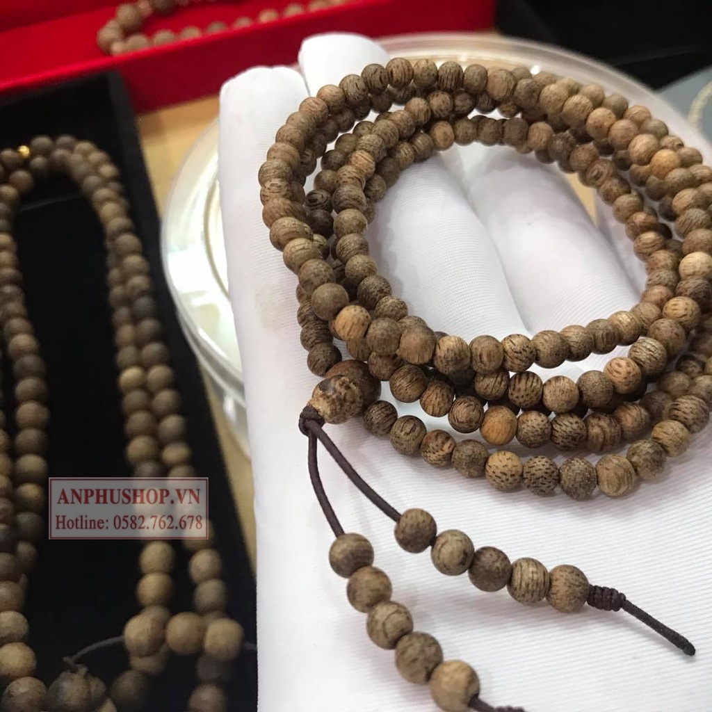 Vòng tay trầm hương Thái Lan 108 hạt