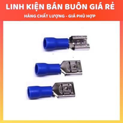 Đầu COS Gài 6.3 đủ loại FDD1.25-250 - 10 đầu cos gài 6.3, đầu cos gai, đầu cos kẹp dây điện, đầu cos dây điện