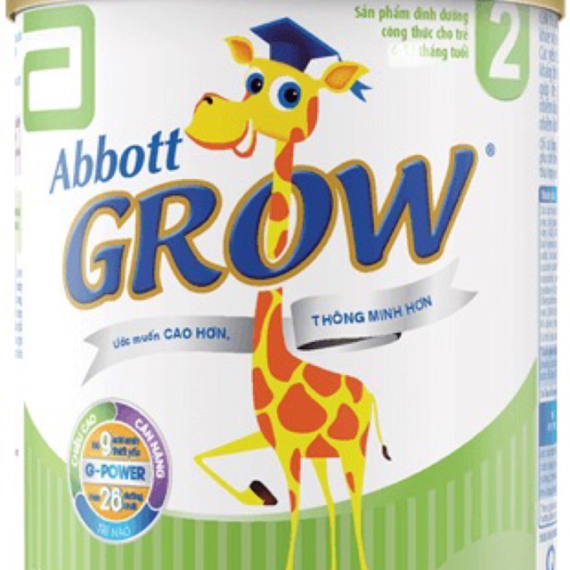 Sữa bột abbot grow 2 hộp 900gr
