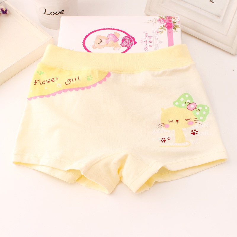 Set 4 Quần Chíp đùi Flower Girl cho bé gái