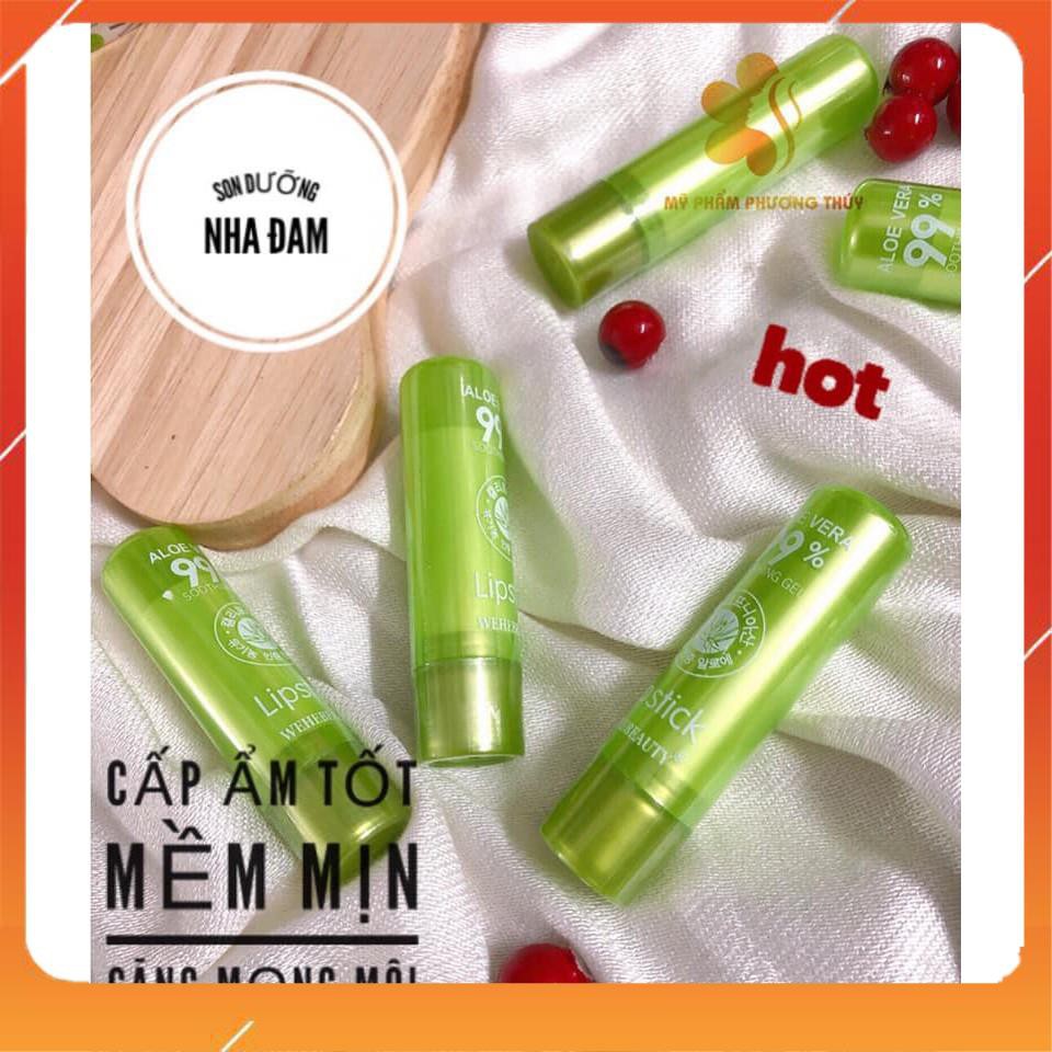 Son Dưỡng Nha Đam Màu Tự Nhiên Lâu Trôi MÃ NO.2974
