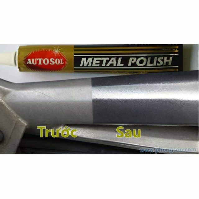 Kem đánh bóng kim loại nhôm,đồng,inox autosol