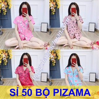 BỎ SỈ PIZAMA ĐÙI CỘC GIÁ XƯỞNG 50 BỘ KATE THÁI 2, ÍT NHĂN - PIJAMA FREE SIZE FORM 58KG hangchatgiachuan.com yensuckhoe