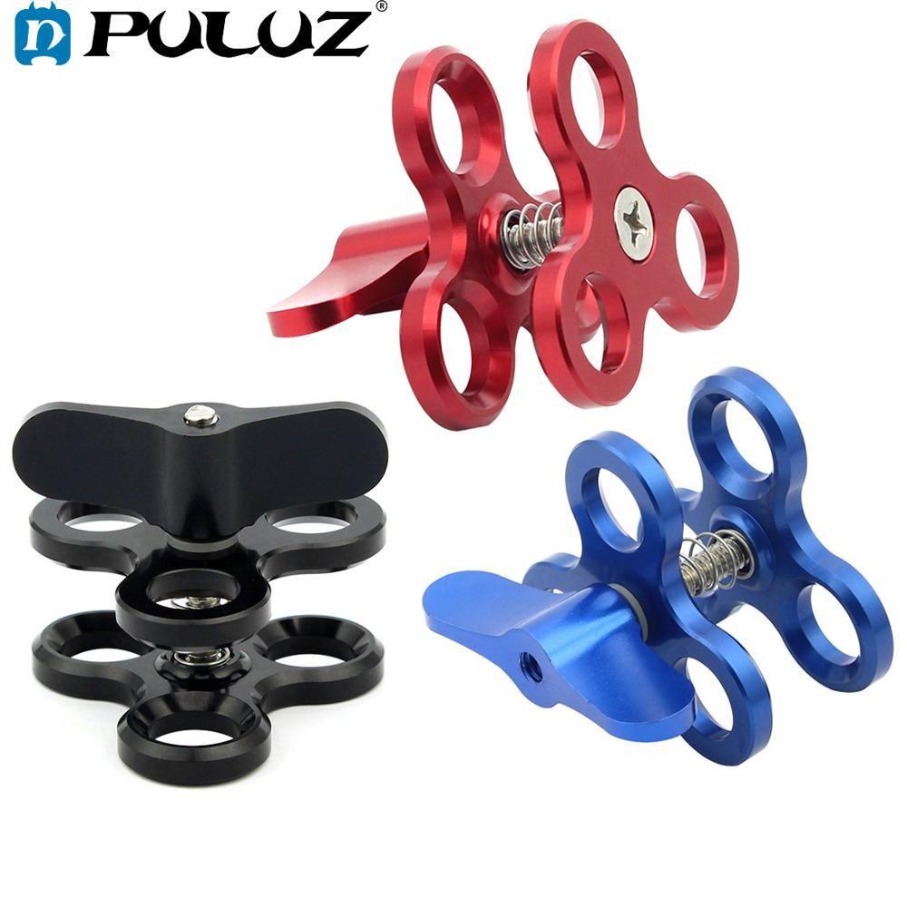 BTLIMER Kẹp Cố Định Camera Ba Lỗ Bằng Hợp Kim Nhôm