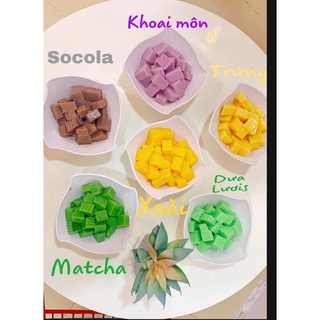 BỘT PLAN MOLE ( PUDDING MOLE) ĐỦ VỊ (trứng, khoai môn, socola,....)