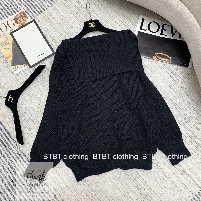 Áo len trễ vai TQXK chuẩn loại 1