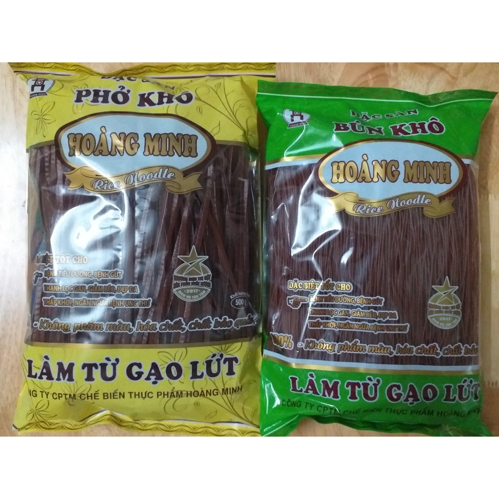 Combo 500gr Bún gạo lứt Hoàng Minh + 500gr Phở gạo lứt Hoàng Minh/CAM KẾT RẺ NHẤT SHOPEE | BigBuy360 - bigbuy360.vn