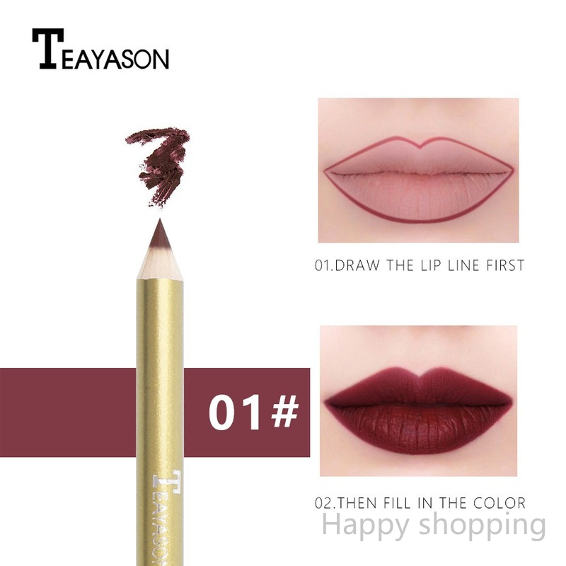 Mờ / Matte (Hàng Mới Về) Bút Kẻ Viền Môi Lâu Trôi Không Thấm Nước Nhiều Màu Sắc | BigBuy360 - bigbuy360.vn