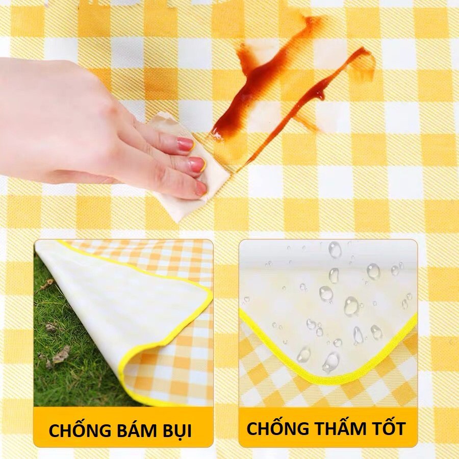CHIẾU NGỦ VĂN PHÒNG GẤP GỌN KHÔNG THẤM NƯỚC - THẢM PICNIC, DÃ NGOẠI ĐA NĂNG TIỆN ÍCH NHIỀU HỌA TIẾT - NAMPHONGTECHNOLOGY