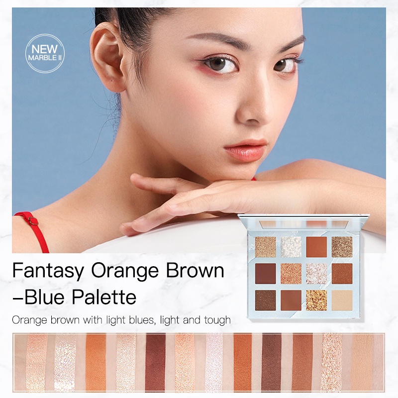 [Hàng mới về] Bảng phấn mắt VENUS MARBLE 12 màu lỳ/ màu nhũ lấp lánh 12g phấn mắt nhũ | BigBuy360 - bigbuy360.vn