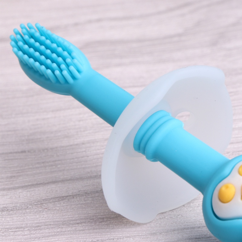 Bàn Chải Đánh Răng Bằng Silicone An Toàn Dành Cho Trẻ Sơ Sinh