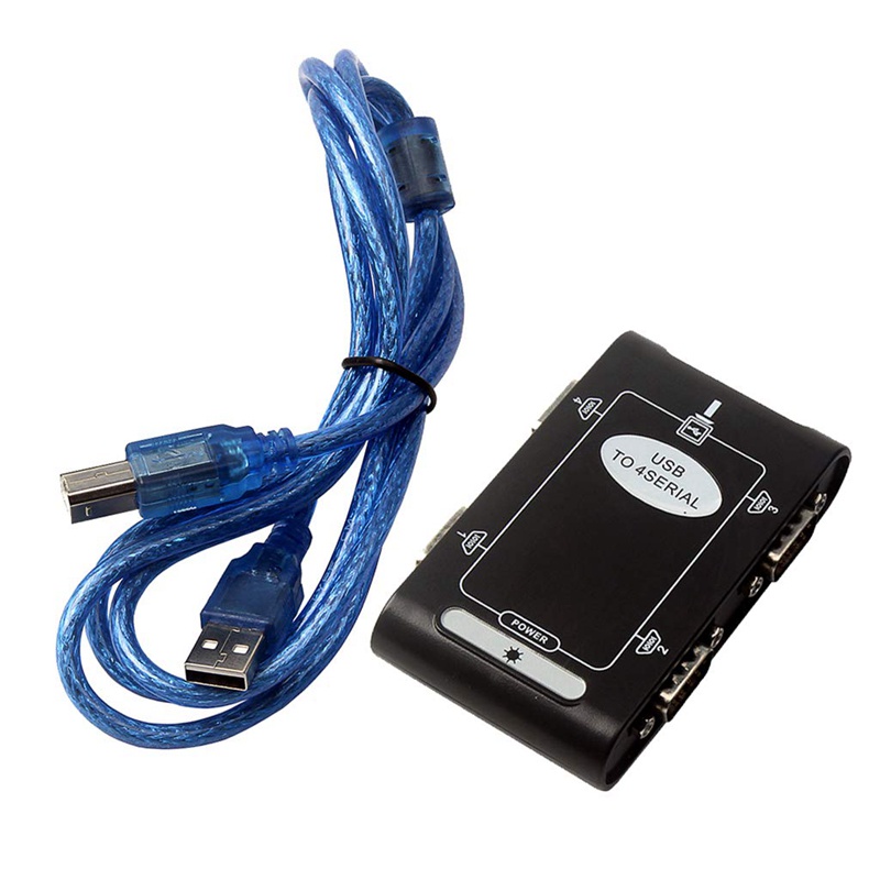 Bộ ChuyểN ĐổI 4 CổNg RS232 Sang USB 2.0 DB9 COM Thẻ