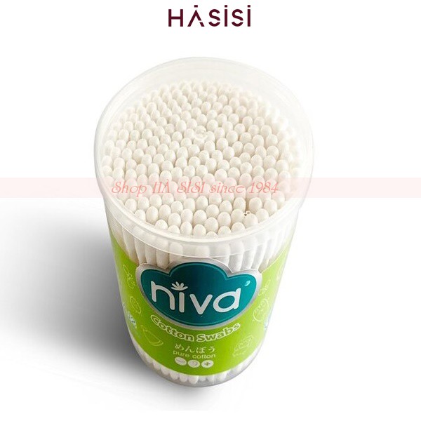 Tăm Bông Thân Giấy LIPZO - Niva Cotton Buds AJ2 - 200 Que