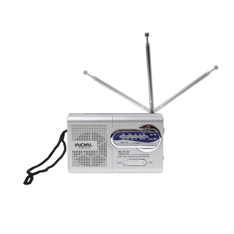 Ăng Ten Thu Sóng Radio Mini 2 Băng Tần BC-R119 Cho Xe Hơi