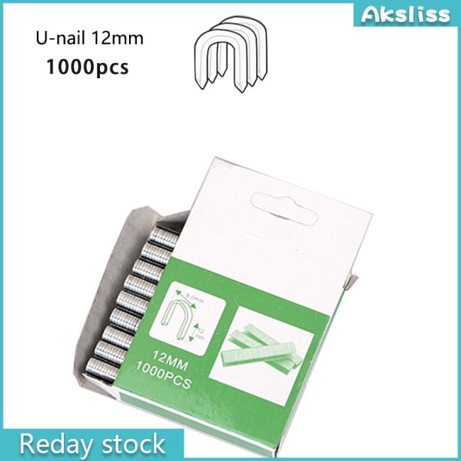 Set 1000 Đinh Ghim Hình Chữ U Cho Đồ Nội Thất Gỗ