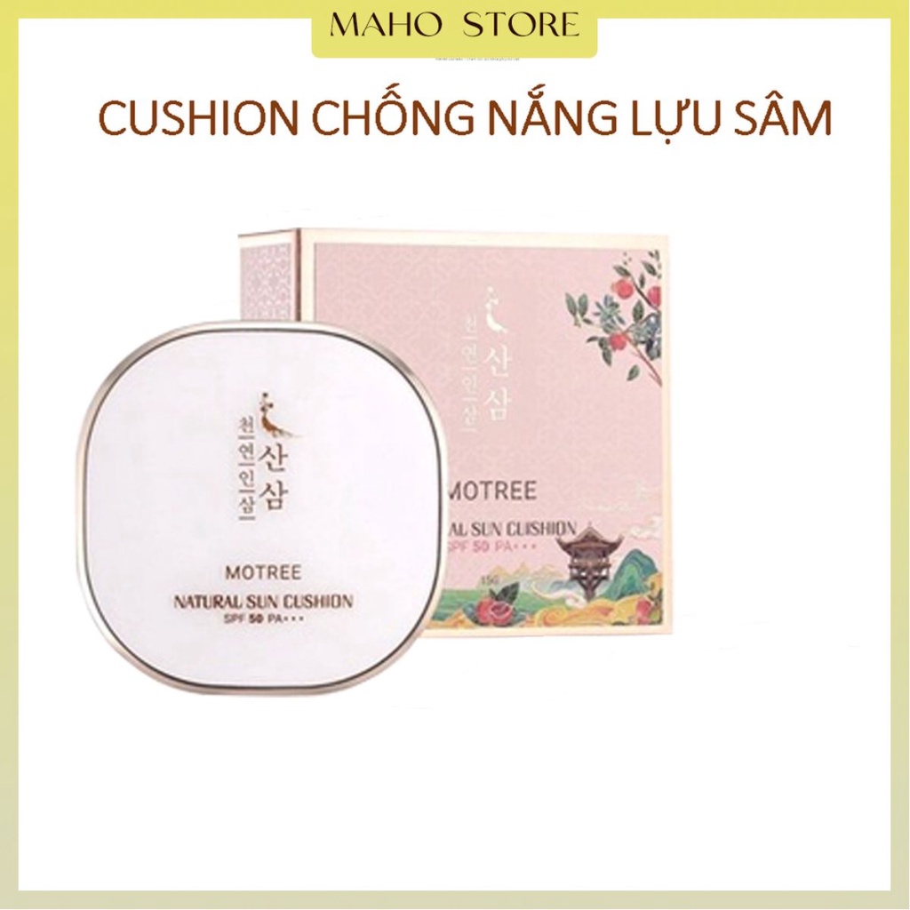 Phẩn Phủ Cushion Chống Nắng Lựu Sâm Motree
