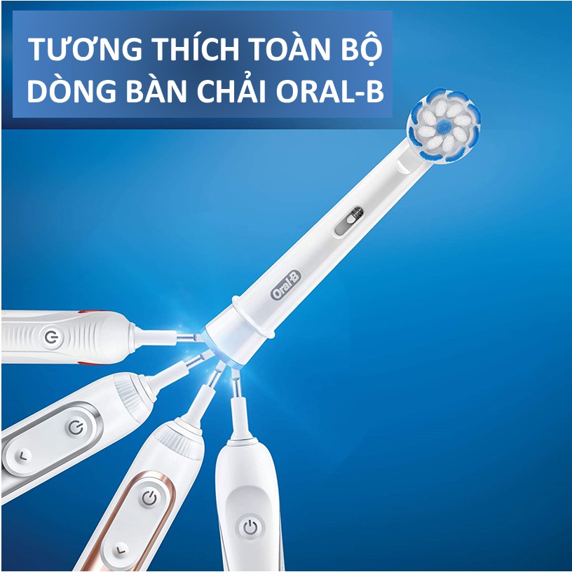 Đầu bàn chải điện Oral-B Braun - Đầu Gum Care - Lông chải siêu mỏng làm sạch răng bảo vệ nướu [Made In Germany]