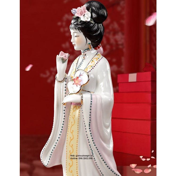 TƯỢNG SỨ TRANG TRÍ – 2 CÔ GÁI