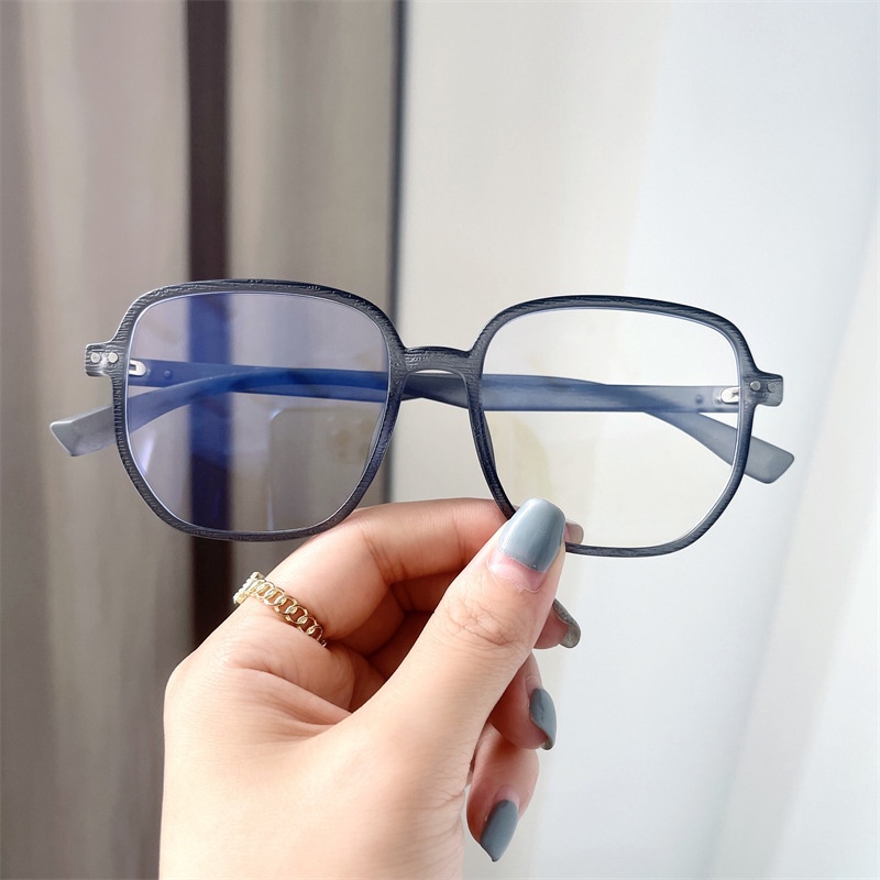 Mắt kính gọng vuông chống bức xạ phong cách Hàn Quốc thời trang cho nam nữ