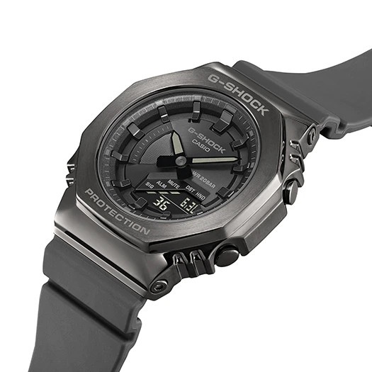 Đồng hồ casio nữ dây nhựa GSHOCK GM-S2100B-8A chính hãng