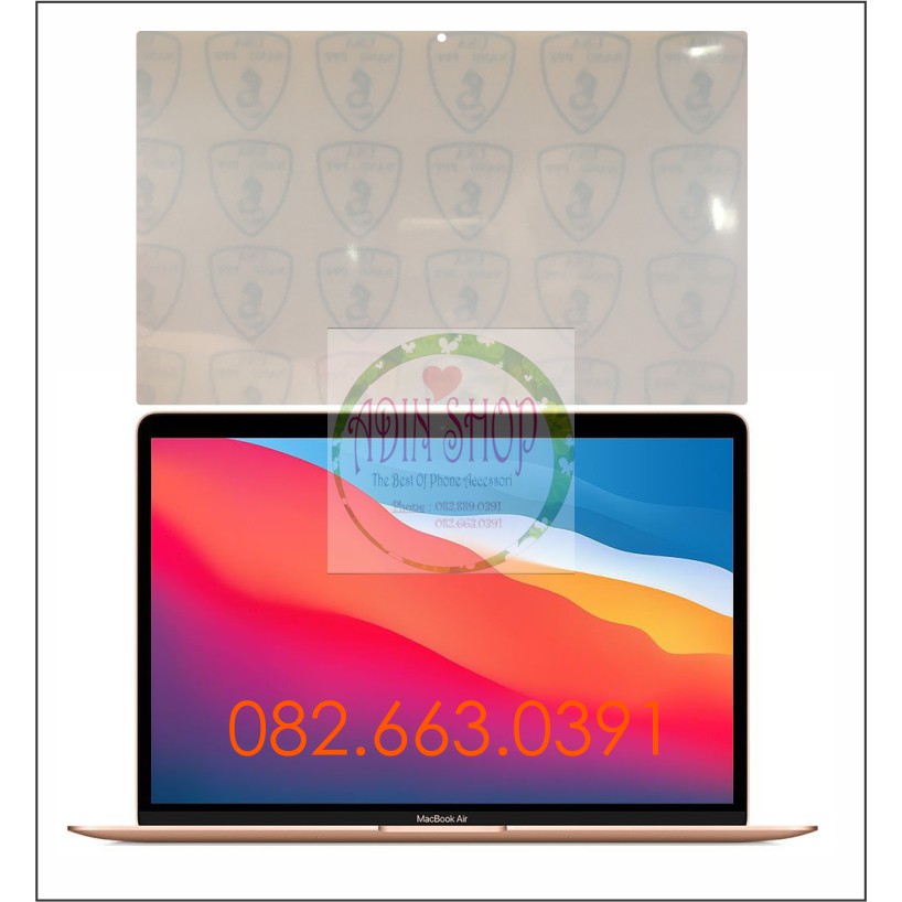 Dán màn hình PPF cho Macbook Air (Retina, 2020) 13'3 inch bảo vệ màn hình, tự phục hồi vết trầy xước