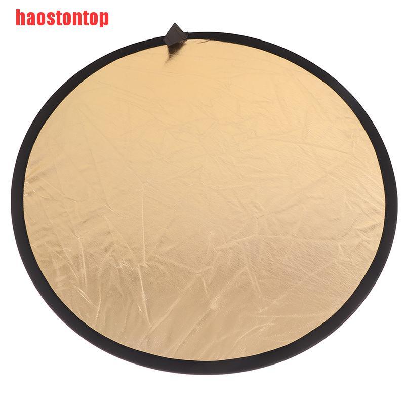 Đèn Phản Quang 2 Trong 1 Ánh Sáng Vàng 24 "/ 60cm Có Thể Gập Lại Cho Chụp Ảnh