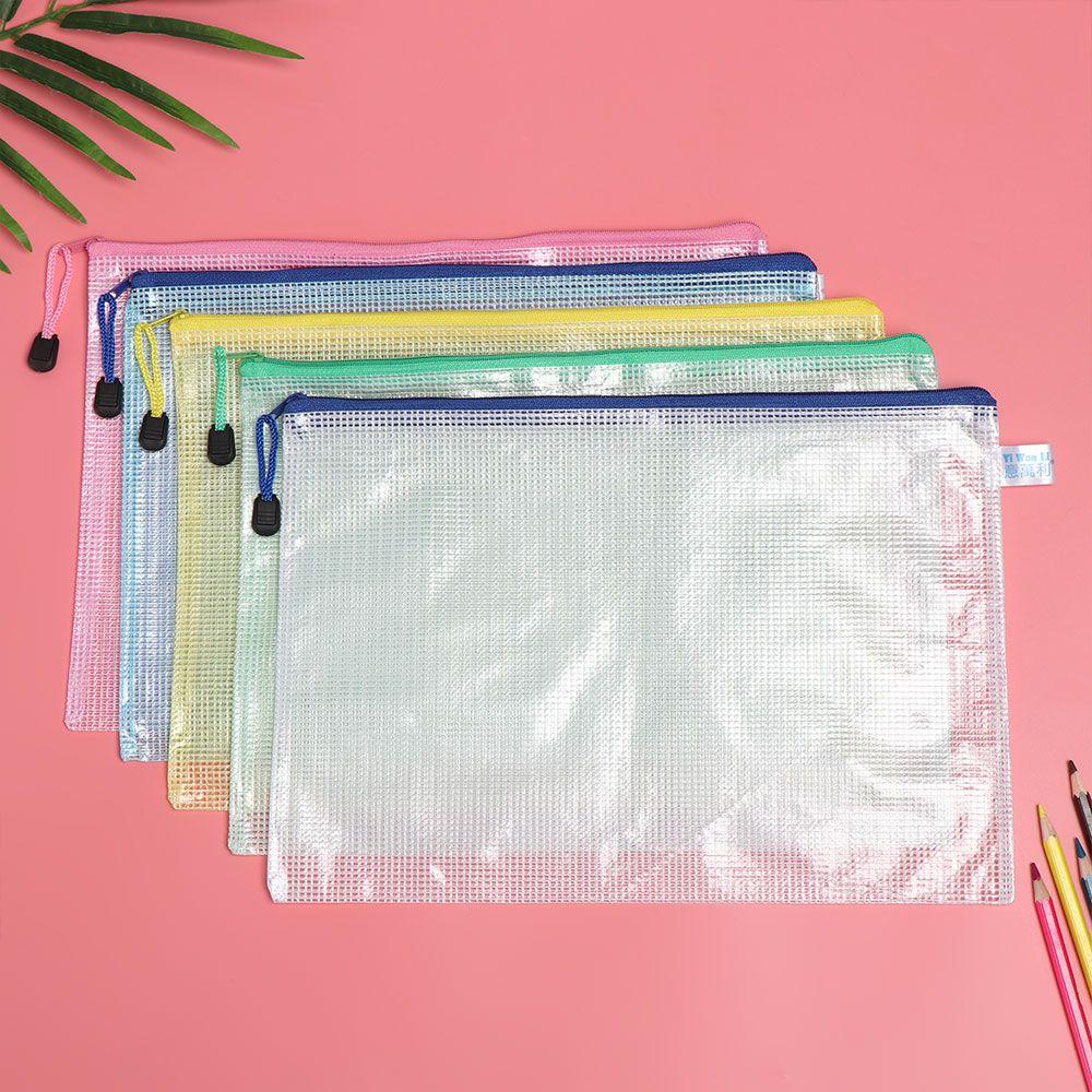 PISTA 1 Túi Lưới Đựng Tài Liệu Bằng Nhựa Chất Lượng Cao