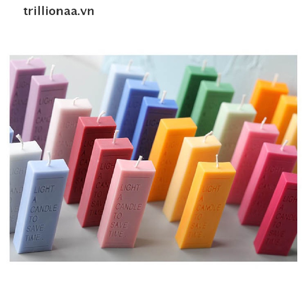 Khuôn Silicone Làm Nến Thơm DIY Đơn Giản Tiện Lợi