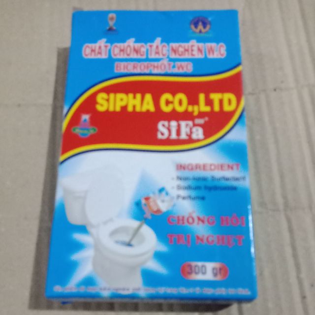 Bột thông cầu Sifa 300g ( chống tắc nghẽn W.C)