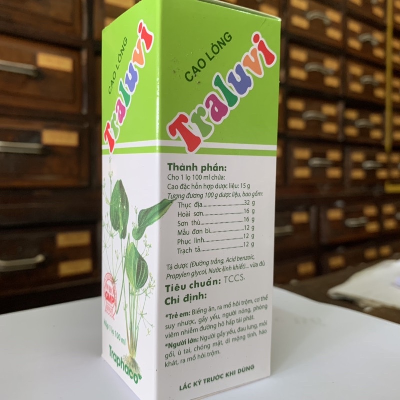 Lục Vị - Trẻ biếng ăn, ra mồ hôi trộm, gầy yếu, nóng nhiệt, hô hấp - Traluvi