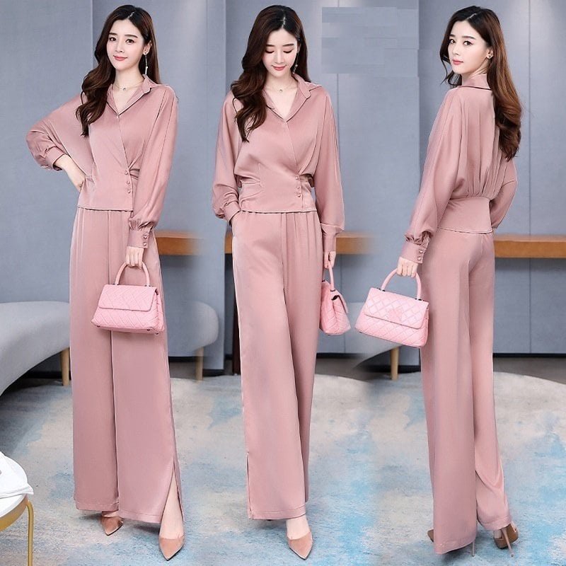 Sét Rời Tay Dài Ống Rộng Dự Tiệc P690