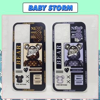 Ốp Lưng Iphone Silicon Chống Sock In Hình Bear Brand, Viền Ốp Trắng Mềm Không Bị Ố Vàng Khi Sử Dụng - Sen Case