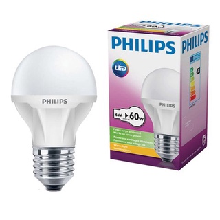 Bóng đèn ecobright ledbulb 6w e27 6500k philips