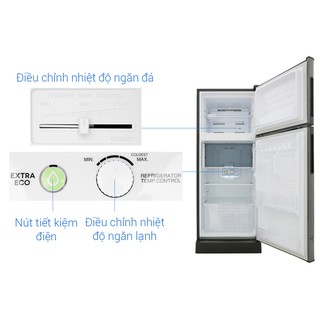 [MIỄN PHÍ VẬN CHUYỂN LẮP ĐẶT] - SJ-X201E-DS - Tủ lạnh Sharp Inverter 182 lít SJ-X201E-DS