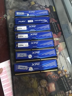 Ram tản nhiệt pc HYPER 4gb bus 1600 đẹp long lanh