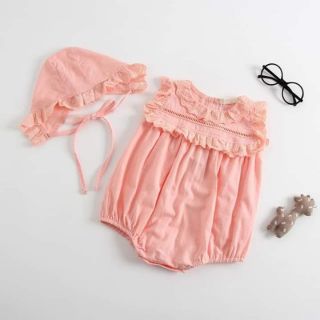 Combo sét body chíp bé gái kèm nón siêu đẹp