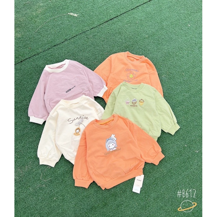 áo hoodie phông nỉ da cá quảng châu cho bé