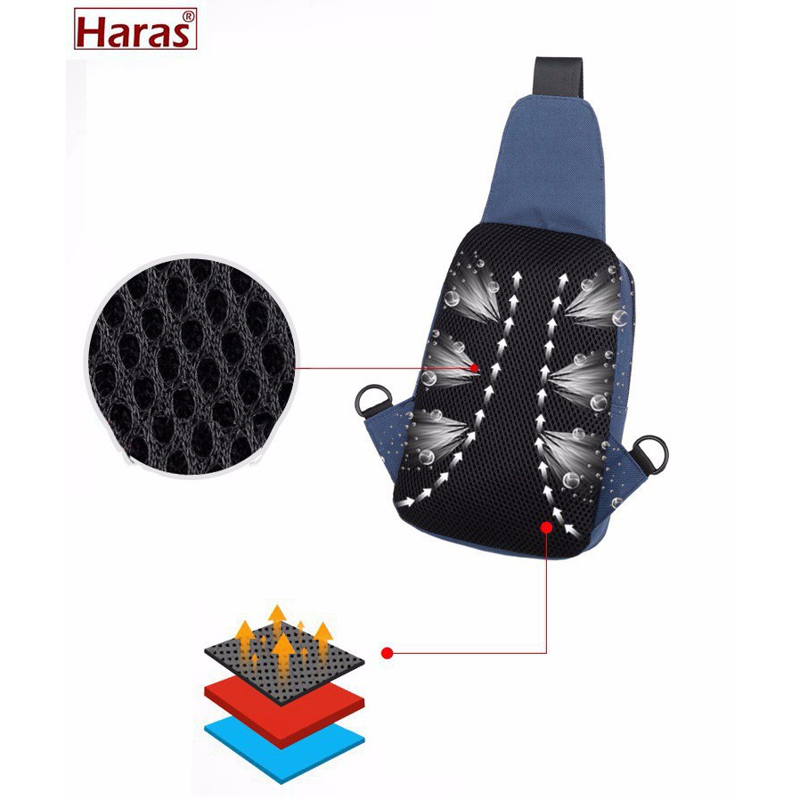 Túi Đeo Chéo Cá Tính HARAS-HR173[Balo Thời Trang] | BigBuy360 - bigbuy360.vn