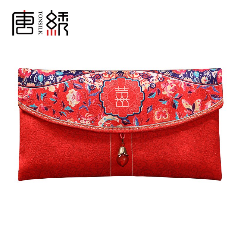 Combo 3 bao lì xì vải gấm CAO CẤP mẫu đẹp ĐỘC QUYỀN, bao lì tết