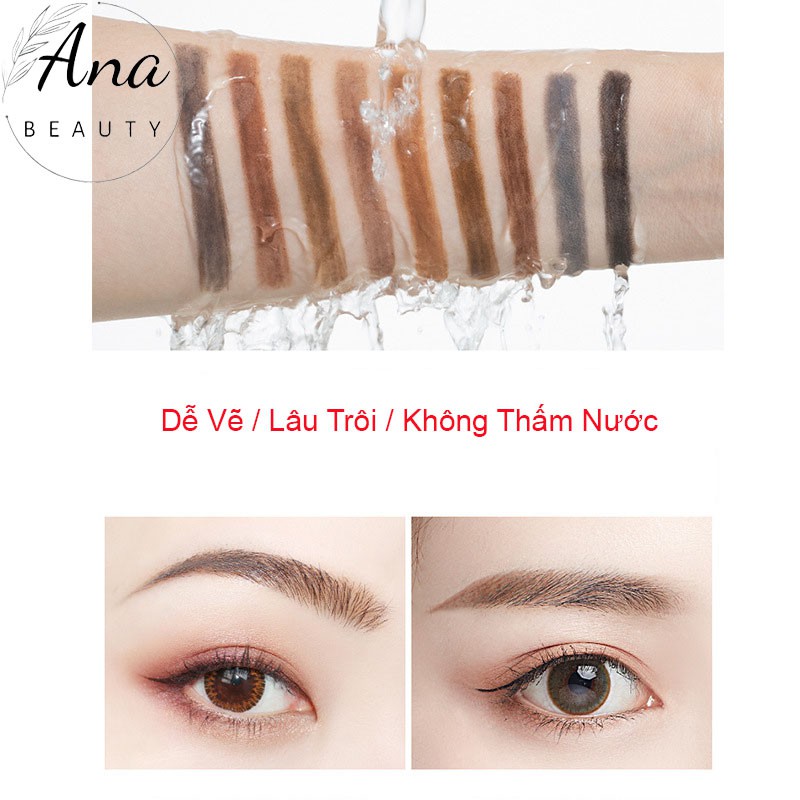 Bút kẻ mày Maycreate 2 trong 1 | BigBuy360 - bigbuy360.vn