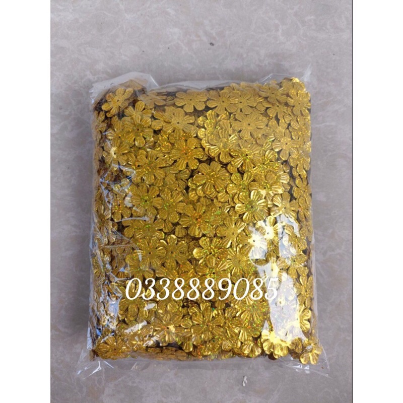 100g Hoa Mai Kim sa làm oản tài lộc, trang trí cây cành vàng, lá ngọc, hàng sẵn kho