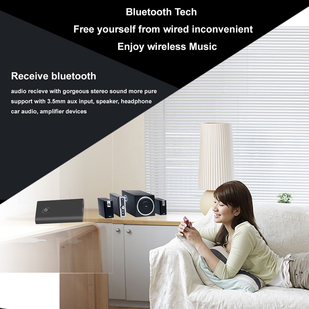 B9 2 in 1 Wireless Bluetooth Stereo Audio Adapter Transmitter and Receiver